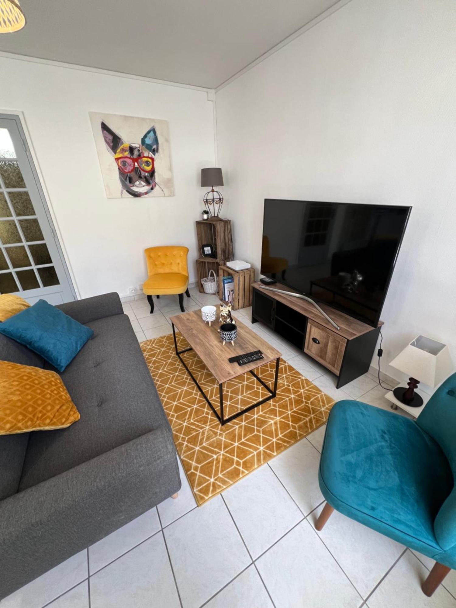 Maison 3 Chambres 6 Personnes Et Garage Châteauroux Extérieur photo